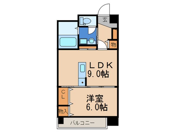 リブハイム土井の物件間取画像